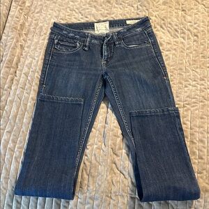 Taverniti So Jeans Women's Straight Leg Blue Jeans